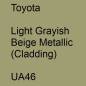 Preview: Toyota, Light Grayish Beige Metallic (Cladding), UA46.